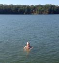 Jill Swimming in Rhode River